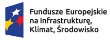 Flaga Fundusze Europejskie na Infrastrukturę, Klimat, Środowisko