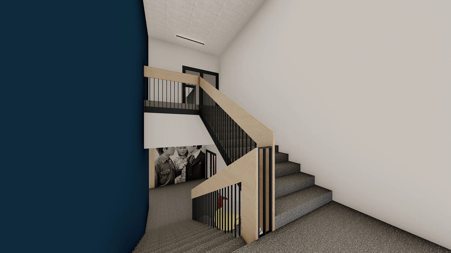 Półpiętro Edukatorium z Parkiem Filmowym WFDiF
