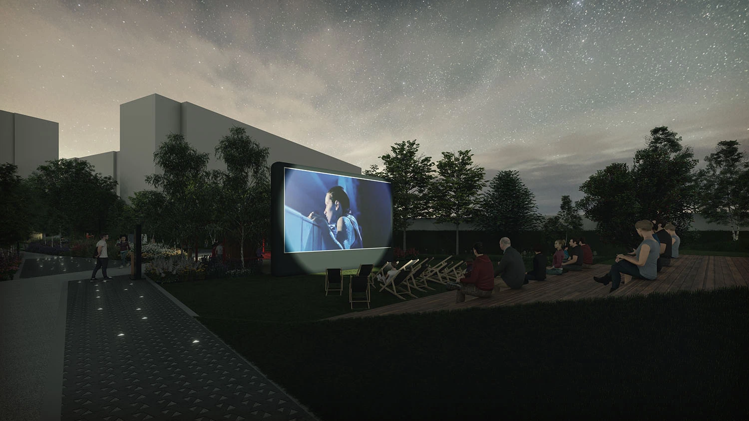 Kino plenerowe Park Filmowy WFDiF