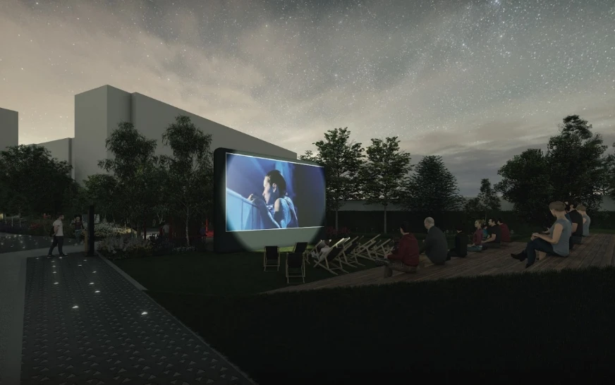 Kino Plenerowe w Edukatorium z Parkiem Filmowym WFDiF